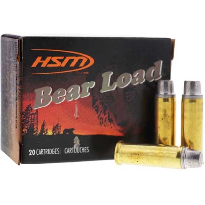 Hsm Bear Ammo 10mm Auto 200gr. - Lead Rnfp Gas Check 20-pack
