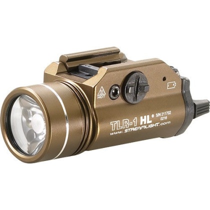 Streamlight Tlr-1 Hl C4 White - Led Light W-rail Fde Brown