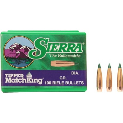 Sierra Bullets .30 Cal .308 - 175gr Hp-bt Match Tmk 100ct
