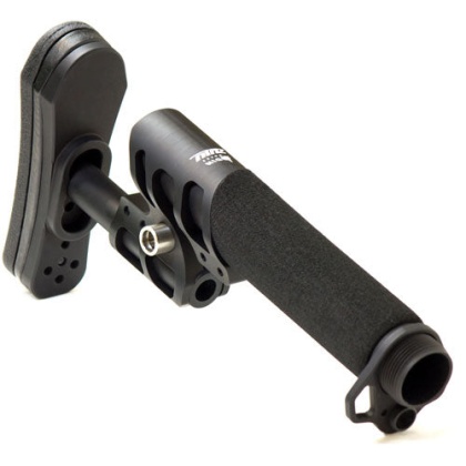Odin Stock Zulu 2.0 W-padded - Buffer Tube Black For Ar-15