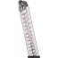 Ets Magazine Glock 18 9mm 31rd - Translucent Fits 17-19-26-34