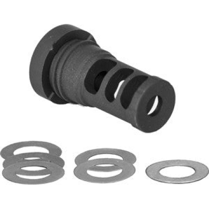 Yhm Qd Muzzle Brake Assembly - 5.56mm For 1-2x28 Threads