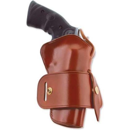 Galco Wheelgunner Belt Holster - Amb Leather S&w N Fr 629 4\