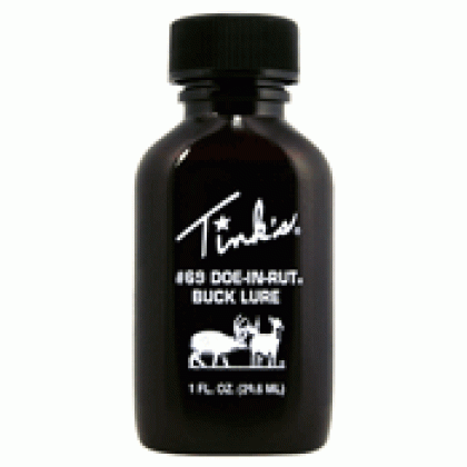 Tinks Deer Lure #69 Doe-in-rut - 1fl Oz Squirt Top Bottle