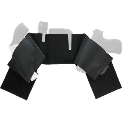 Galco Underwrap Blk Belly Band - 2leather Holsters X-lrg 48-52