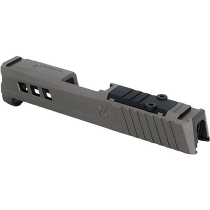 True Precision Sig P365 Slide - W-rms Cut & Plate Stealth Grey