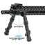 Utg Bipod Recon Flex Keymod - Matte Blk Center H 5.7