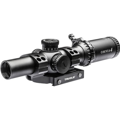 Truglo Omnia 1-6x24mm Scope - 30mm Tube Ir Sp W-1pc Mount Do