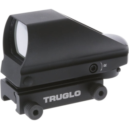 Truglo Tru-brite Red-green - Sight 4-reticle Black Matte<