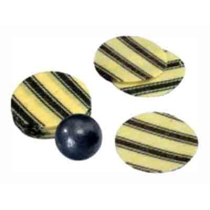 T-c Pillow Ticking Patches - .45-.50cal. Pre-lubed 100-pack
