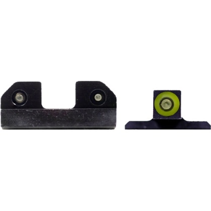 Xs R3d S&w M&p-m&p 2.0 Fs & - Compact 3-dot Green Tritium