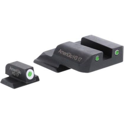 Ameriglo Tritium Classic Set - Green-green S&w M&p (not Pro)