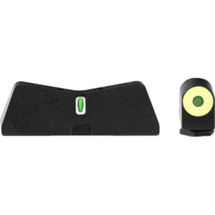 Xs Dxt2 Big Dot Yellow S&w M&p - Shield Ez Defense Express Set