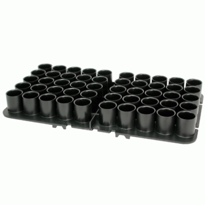 Mtm Tray For Deluxe Shotshell - Case 12ga. 50-rounds Black
