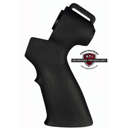 Adv. Tech. Pistol Grip Kit - For Most Pumps Black Syn