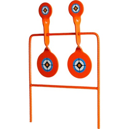 Do-all Steel Target Reactive - .22 Double Spinner Rebar