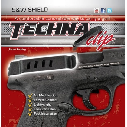Techna Clip Handgun Retention - Clip S&w Shield 9 & 40 Right