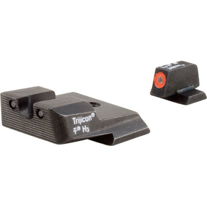Trijicon Night Sight Set Hd - Orange Outline S&w M&p