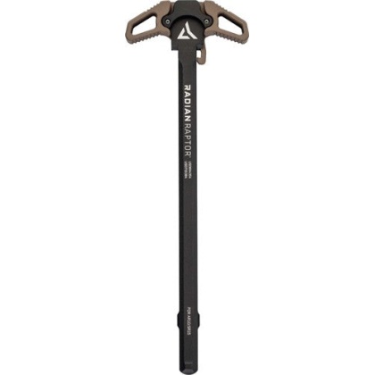 Radian Raptor Charging Handle - Radian Brown For Ar10-sr25
