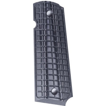 Pachmayr Dominator G10 Grips - For 1911 Gray-black Grappler