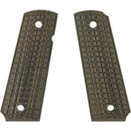 Pachmayr Dominator G10 Grips - For 1911 Green-black Grappler