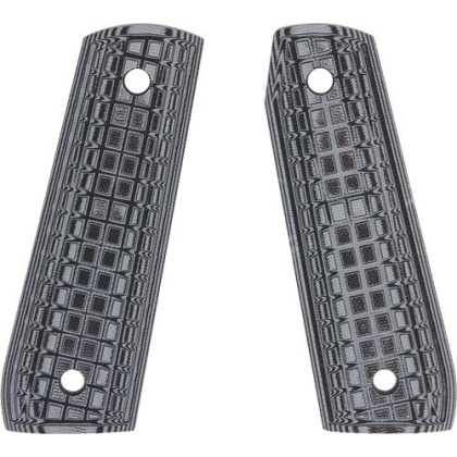 Pachmayr Dominator G10 Grips - Ruger 22-45 Gray-blk Grappler<