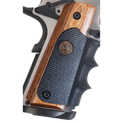 Pachmayr Laminated Wood Grips - 1911 Heritage Walnut