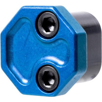 Phase 5 Oversized Mag Release - For Ar-15 Blue