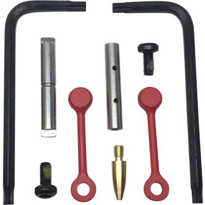 Kns Pin Kit Non-rotating - Gen2 Mod2 Ar15-m16 .154 Red