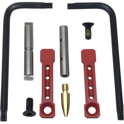 Kns Pin Kit Non-rotating - Gen St Ar15-m16 .154 Red