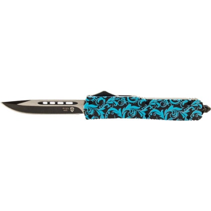 Templar Knife Slim Otf Maiden - Teal-blk Gloss 3.5\
