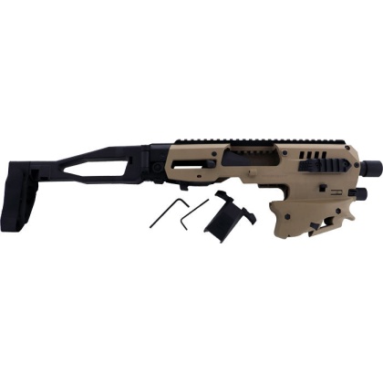 Caa Mck Micro Conversion Kit - Glock 29-30 Gen2 W-brace Fde