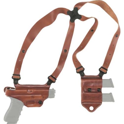 Galco Miami Ii Shoulder System - Rh Leather Sig P226-229 Tan