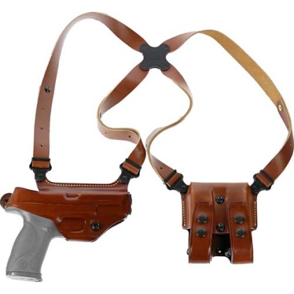 Galco Miami Shoulder System - Rh Leather Sig 220-226-229 Tan