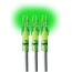 Lumenok Lighted Nock - Gt-series Green 3pk