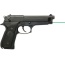 Lasermax Laser Guide Rod Green - Beretta 92&96-taurus 92-99-100