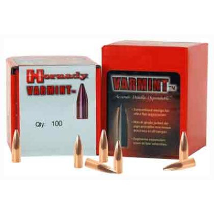 Hornady Bullets 22 Cal .224 - 55gr Jsp W-cannelure 100ct