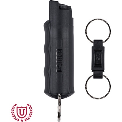 Sabre Red Pepper Gel Spray - Black Hard Case W-ring 15gr