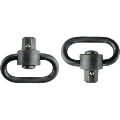 Grovtec Hd Push Button Swivels - Black 1 1-4\