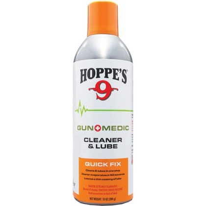 Hoppes Gun Medic 10 Oz. Cleanr - & Lube Bio-based Formula Aersl