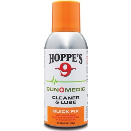 Hoppes Gun Medic 4 Oz. Cleaner - & Lube Bio-based Formula Aersl