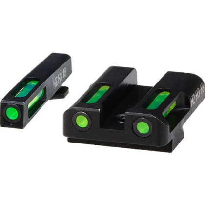 Hiviz Litewave H3 Tritium Lite - Pipe Set Glock Models 10mm-45g