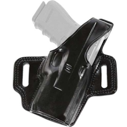 Galco Fletch High Ride Belt - Holster Rh Lther Fn 5-7 Blk
