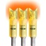 Lumenok Lighted Nock Xbow Hd - Orange Crescent Easton 3pk