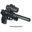 Utg Red Dot 4.0 Moa Dot 38mm - With Integral Qd Mount