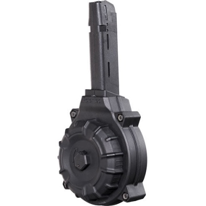 Pro Mag Magazine Glock 22-23 - .40s&w 50-round Drum Black Pol