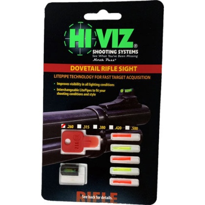 Hiviz Rifle Front Sight For - 3-8\