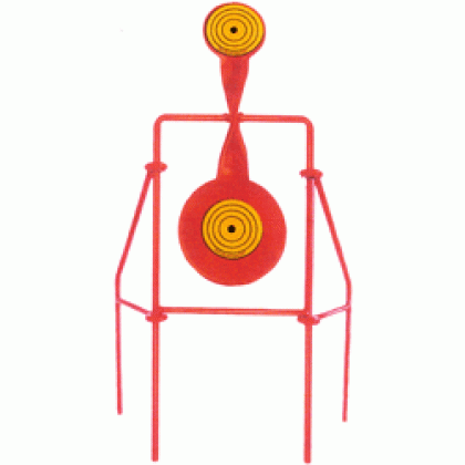 Do-all Steel Target Reactive - 9mm-30-06 Double Blast Spinner