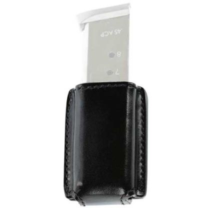 Galco Concealable Mag Case Blk - 9-40-357s Staggered Metal Mags