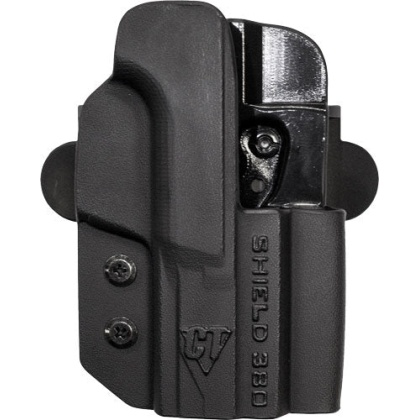 Comp-tac International Rh Owb - Belt-paddle S&w 380 Ez Black